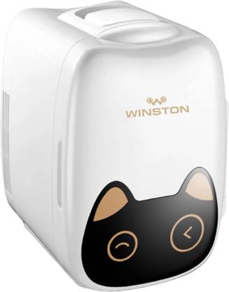 Winston Mini Fridge AC/DC Thermoelectric Cooler 6 L Compact Refrigerator