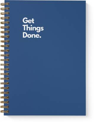 Color The Moments 3 Months Undated Productivity Planner | Get Things Done Regular Diary Ruled 185 Pages
