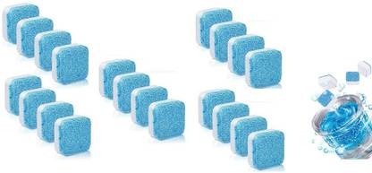 BJ FASHIONS Washing Machine Deep Cleaner Tablet Pack of 20 Dishwashing Detergent