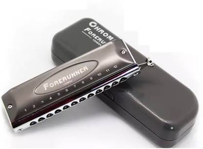 TechnoBuyers 1248NV Forerunner Harmonica Chromatic 12 Holes Mouth Organ