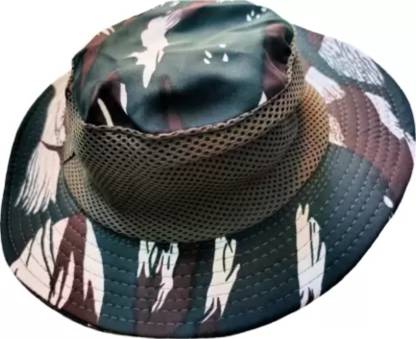 rahul Unisex Indian Army CRP Hat, Military Commando Bonnie Net Hat