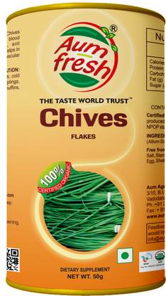 Aum Fresh Chives Flakes - 100% Pure & Natural