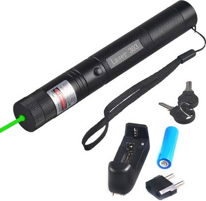 MOBONE ® High Power 18650 Battery Strong Light Baton Green Laser Pointer 303