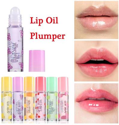GFSU Crystal Dried Flowers Lip Gloss Oil for Women Lips Tint Care Transparent Liquid Gloss Lip FRUITY