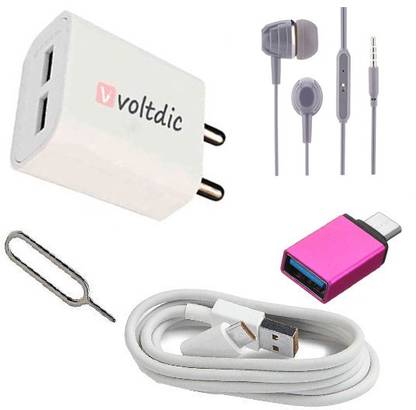 VOLTDIC Wall Charger Accessory Combo for LG K42, LG K51S, LG K52, LG Nexus 5X, LG Q Stylus, LG Q Stylus Plus, LG Q51