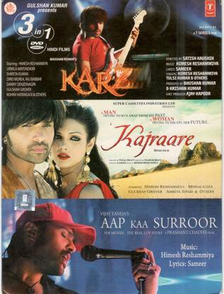 3 In 1 Hindi Films - Karz/Kajraare/Aap Kaa Surroor