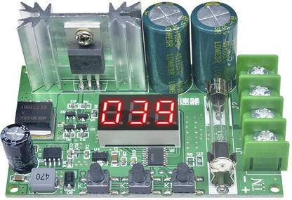 electrolight DC 12-60V 10A 600W PWM Motor Speed Controller Regulator LED Display Motor Control Electronic Hobby Kit