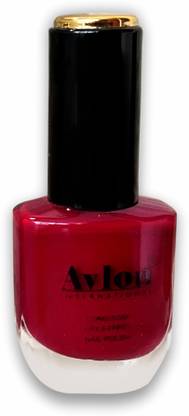 Avlon International Sangria Colour Nail Polish With Chip Defying, HD Color, Long Lasting Formula Sungria