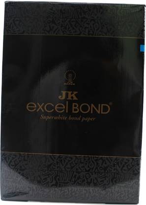 JK Excel Bond रेखाहीन A4 Size 500 Sheet बॉन्ड पेपर