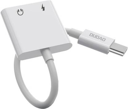 DUDAO Type C 5 A 0.12 m Type-C to 3.5 MM, Type C To Type C Type-C to 3.5mm audio adapter