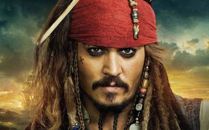 Captain Jack Sparrow Multicolour Photo Paper Print Poster Photographic Paper Photographic Paper