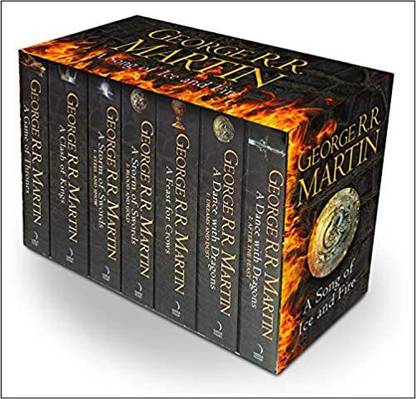 A Song Of Ice And Fire - A Game Of Thrones: The Complete Boxset Of 7 Books