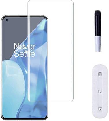 MaxR Tempered Glass Guard for ; OnePlus 10 Pro 5G advanced border less full edge to edge full screen coverage uv screen protector with installation kit-