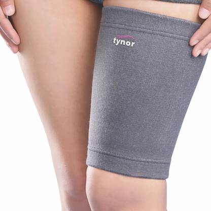 TYNOR Thigh Support, Grey, Small, 1 Unit Supporter
