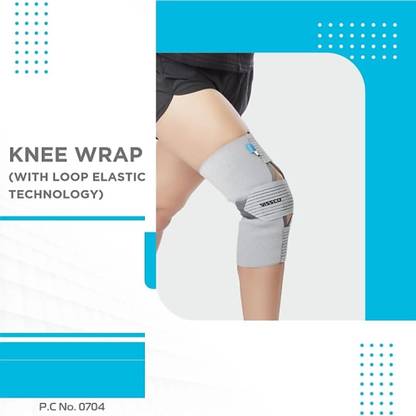 VISSCO KNEE WRAP XXL 0704 ( WITH LOOP ELASTIC TECHNOLOGY) Knee Support