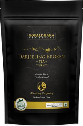 GOPALDHARA Darjeeling Traditional Broken BOP 400g Stand up Pouch Unflavoured Black Tea Pouch