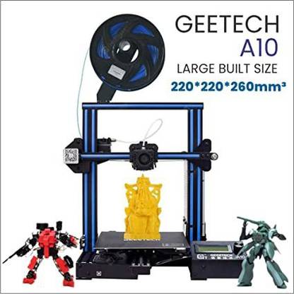 Geeetech A10 Pro Upgraded new Version 3D Printer | Control Mother Board, LCD and frame | Low Noise during Printing | Quick to Assemble DIY kit for 1.75mm PLA | build volume as 220*220*260mm 3D Printer