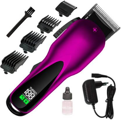 UYGO Professional hair trimmer LED Display Runtime: 210 min (Multicolor) Fully Waterproof Trimmer 210 min  Runtime 4 Length Settings