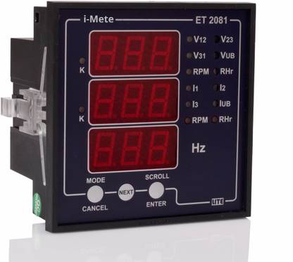 invendis ET - 2081 VAF Panel Meter Voltmeter
