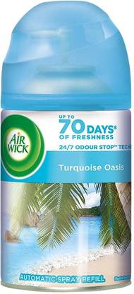 Airwick Sea Spray, Wood Refill Freshmatic Refill Life Scents Turquoise Oasis