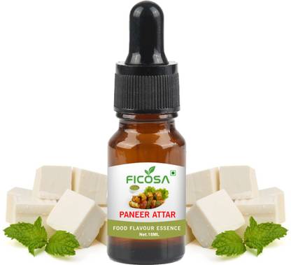 Ficosa Paneer Attar Essence Edible Grade For Used in Paneer receipe and Others Desserts Floral Attar