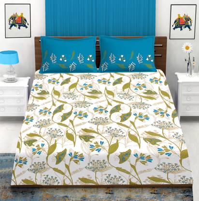 LATHI Cotton Double Bed Cover