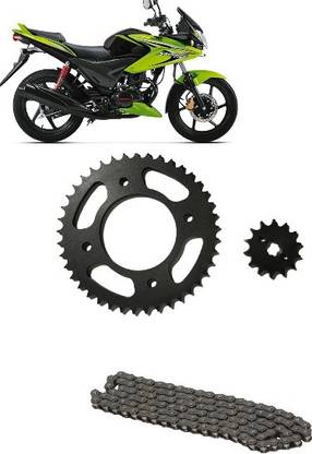 Digital Craft STUNNER CHAIN SPROCKET KIT [ PACK OF 3 ] 43 Teeth Sprocket