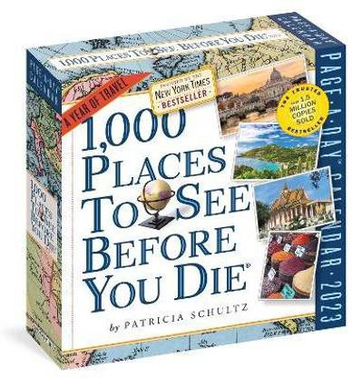 1,000 Places to See Before You Die Page-A-Day Calendar 2023