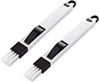 Retail basket Air Conditioning Door Window Cleaner Brush Trench Groove Shutter Cleaning Brush Nylon Wet and Dry Brush