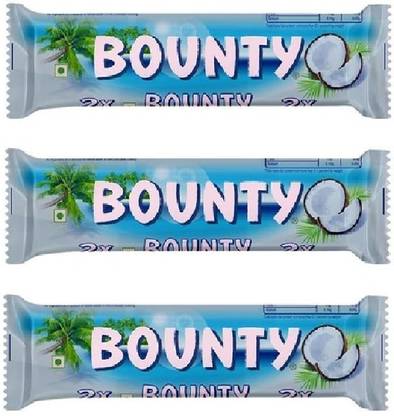 BOUNTY Original Coconut Chocolate "The Taste of Paradise" (IMPORTED FROM POLAND) Bars