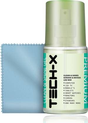 Tech-X Screen Cleaner, Laptop, Computer Dust Remover Car Interior Cleaning kit 200ML for Computers, Gaming, Laptops, Mobiles
