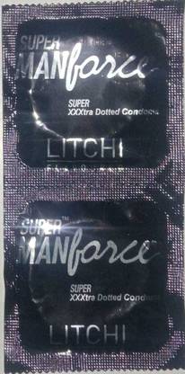 MANKIND LITCHI FLAVOR CONDOM ( 2 SHEET) Condom