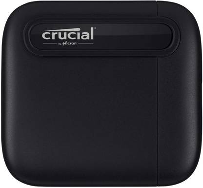 [For SBI Credit Card] Crucial 2 TB External Solid State Drive (SSD)  (Black)