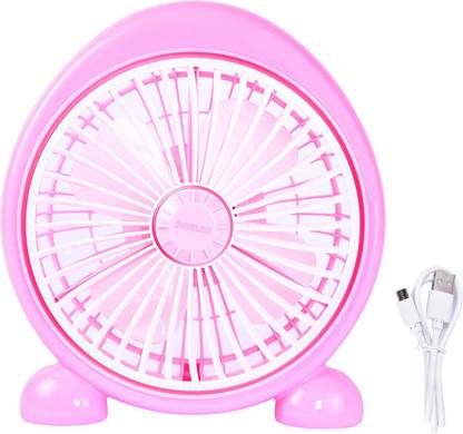 DPM JL-8306 6:INCH AC/DC RECHARGEABLE MINI TABLE FAN 90 mm 4 Blade Table Fan