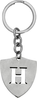 Shiv Jagdamba English Alphabet Initial Charms Letter H Alphabet Stainless Steel Shivkey202262 Key Chain