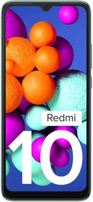 (Refurbished) REDMI 10 (Caribbean Green, 128 GB)