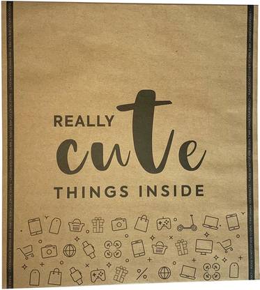 Bags Kart Printed Courier Bags / Shipping / Secure Tear Proof (10x12 Size) - Pack of 50Pc Security Bag
