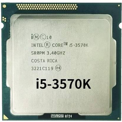 Tiasy Core i5 3570K 3rd Generation (TDP 77 W) Unlocked 3.4 GHz LGA 1155 4 Core Processor Designed for Desktop