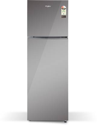 Whirlpool 265 L Frost Free Double Door 2 Star Refrigerator  with Glass Door