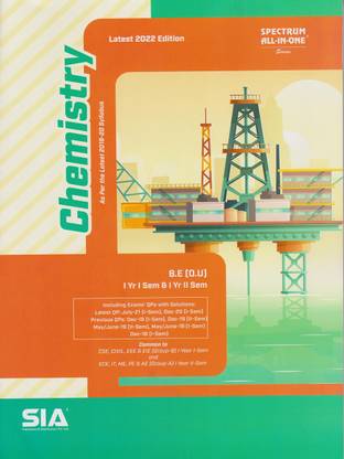 Chemistry B.E (O.U) I-Year I-Sem (Common To CSE, EEE, & EIE (Group-B)) And I-Year II-Sem (Common To ECE, IT, ME, PE & AE (Group-A)) As Per The Latest 2019-20 Syllabus Latest 2022 Edition