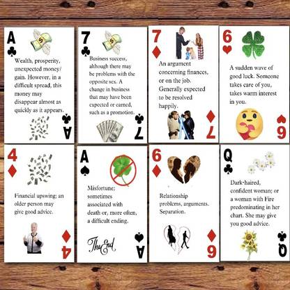 Fortune Telling Playing Cards - A 56 Card Deck