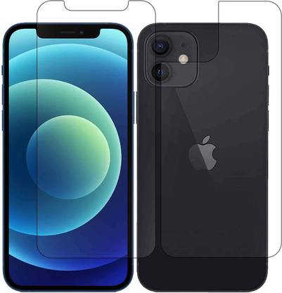 AV Front and Back Tempered Glass for iPhone 12 (Multi-Level Protection)