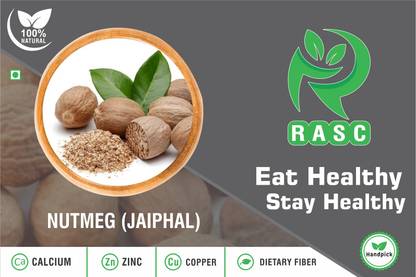 RASC Whole Nutmeg I Jaiphal I Pack of 100g