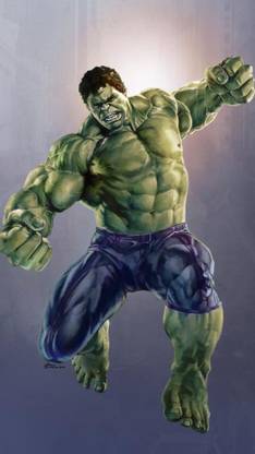 Hulk Multicolour Photo Paper Print Poster Photographic Paper Photographic Paper