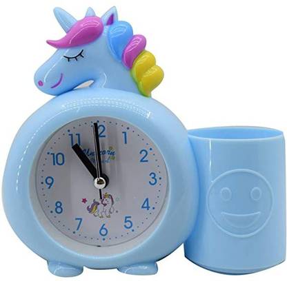 PW PENCILWALA Analog Blue Clock