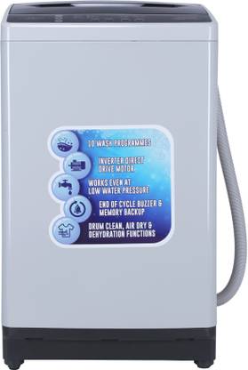 Croma 7 kg Fully Automatic Top Load Washing Machine Grey