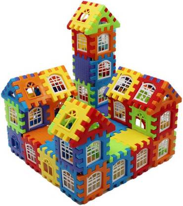 AP KIDS My Happy House Building Blocks Toys Building Blocks for Kids Made in India