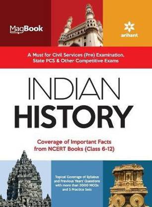 Magbook Indian History for Civil services prelims/state PCS & other Competitive Exam 2022