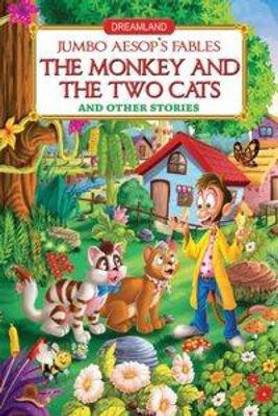 Jumbo Aesop's - the Monkey and the Two Cats