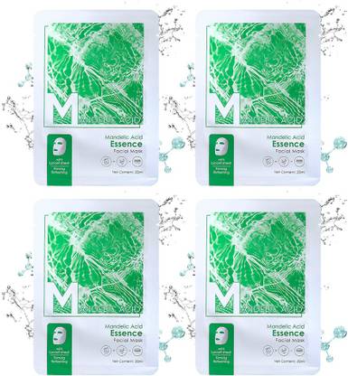 MINISO Essence Facial Mask(Mandelic Acid)*4
